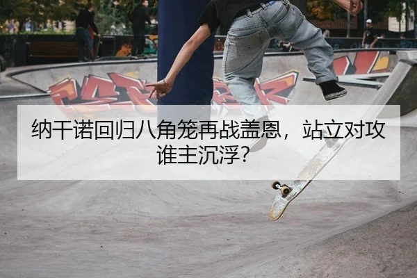 纳干诺回归八角笼再战盖恩，站立对攻谁主沉浮？